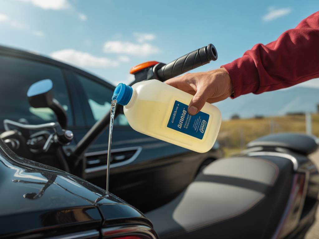 liquide de refroidissement moto voiture, peut-on vraiment utiliser le même produit
